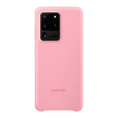 Чехол Samsung Silicone Cover Z3 для Galaxy S20 Ultra Pink в Евросеть