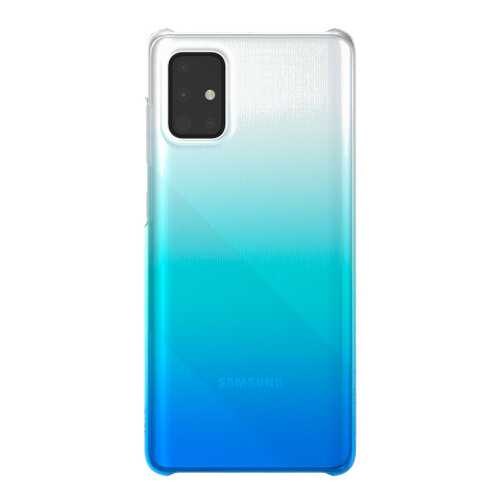 Чехол Samsung WITS Gradation Hard Case для Samsung Galaxy A71 Blue в Евросеть