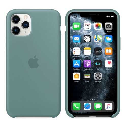 Чехол Silicone Case для Apple iPhone 11 Pro Cactus (MXW62FE/A) в Евросеть