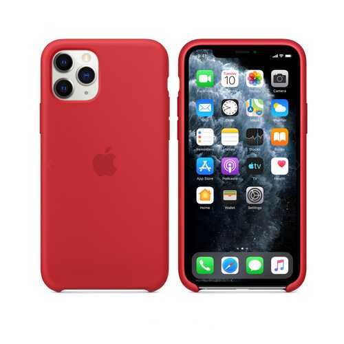 Чехол Silicone Case для Apple iPhone 11 Pro PRODUCT Red (MWY52FE/A) в Евросеть