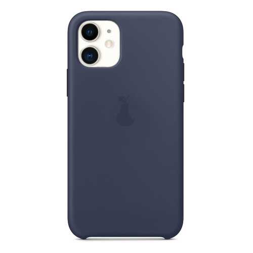 Чехол Silicone Case для iPhone 11 Premium, Dark Blue, SCPQIP11-02-MIDN в Евросеть