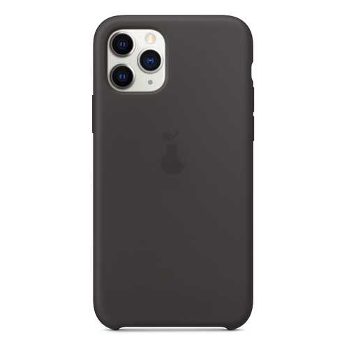 Чехол Silicone Case для iPhone 11 Pro Max Премиум, черный, SCPQIP11PM-18-BLAC в Евросеть