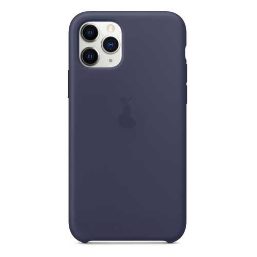 Чехол Silicone Case для iPhone 11 Pro Max Premium, Dark Blue в Евросеть