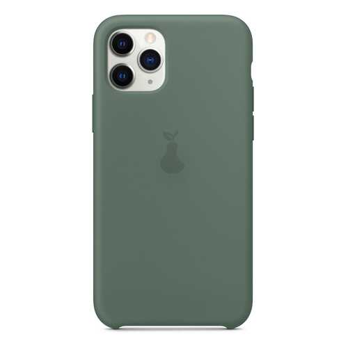 Чехол Silicone Case для iPhone 11 Pro Max Premium,Olive,SCPQIP11PM-55-PINE в Евросеть