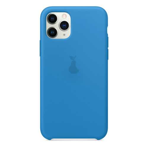 Чехол Silicone Case для iPhone 11 Pro Премиум, голубой, SCPQIP11P-12-SURF в Евросеть