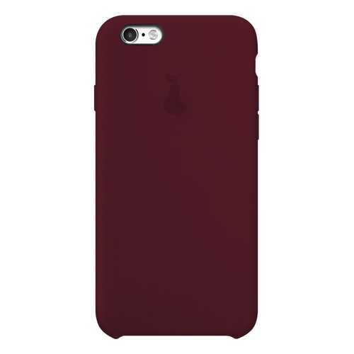 Чехол Silicone Case для iPhone 6/6S, Dark Red, SCIP6S-36-BORD в Евросеть