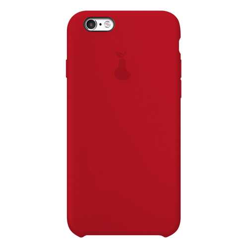 Чехол Silicone Case для iPhone 6/6S, красный, SCIP6S-51-PRED в Евросеть