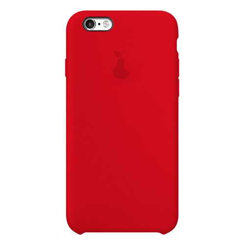 Чехол Silicone Case для iPhone 6 Plus/6S Plus, красный, SCIP6SP-51-PRED в Евросеть