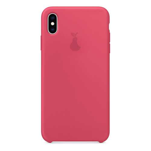 Чехол Silicone Case для iPhone X/XS Premium, Corall, SCPQIPXXS-11-POME в Евросеть