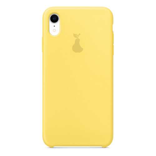 Чехол Silicone Case для iPhone XR, желтый, SCIPXR-04-YELO в Евросеть