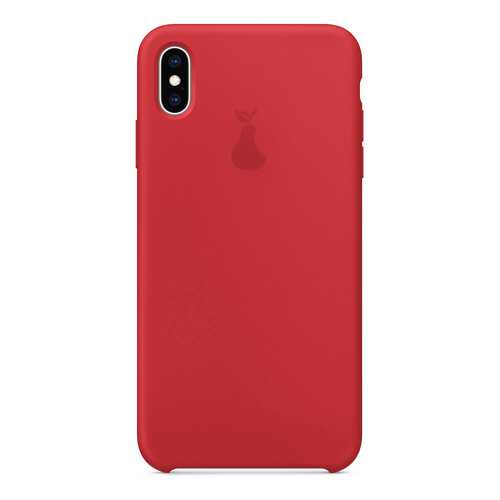 Чехол Silicone Case для iPhone XS Max Премиум, красный, SCPQIPXSM-14-PRED в Евросеть