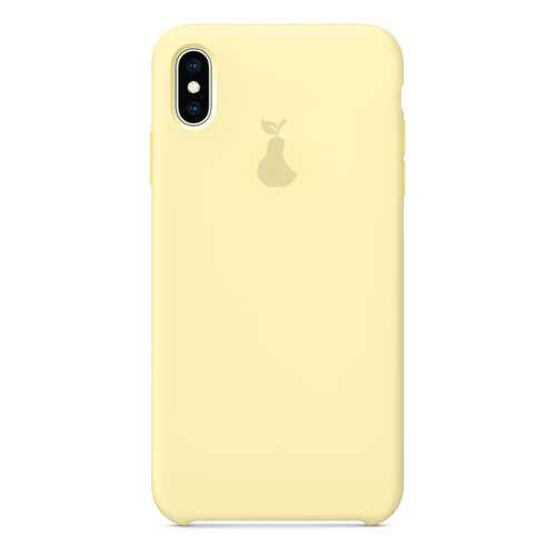 Чехол Silicone Case для iPhone XS Max Premium, Light Yellow,SCPQIPXSM-15-LIMO в Евросеть