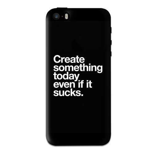 Чехол СМАКС Create something today для Apple iPhone 5/5S/SE в Евросеть