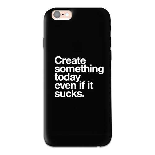 Чехол СМАКС «Create something today» для Apple iPhone 6/6S в Евросеть