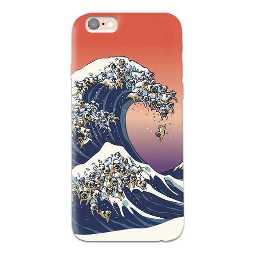 Чехол СМАКС The Great Wave of Pug для Apple iPhone 7 в Евросеть