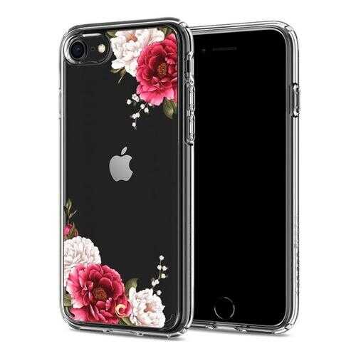 Чехол Spigen Ciel Cecile для iPhone 7/8/SE 2020 Red Floral в Евросеть