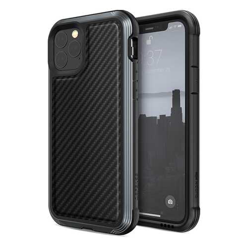 Чехол X-Doria Defense Lux для Apple iPhone 11 Pro Black в Евросеть