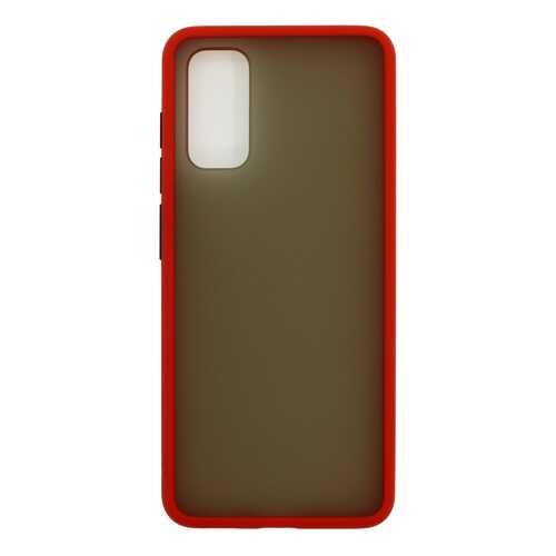 Чехол Zibelino Plastic Matte для Samsung Galaxy S20 Red в Евросеть