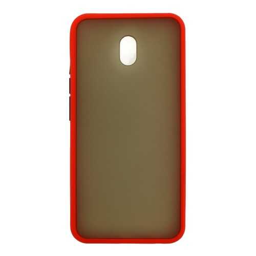 Чехол Zibelino Plastic Matte для Xiaomi Redmi 8A Red в Евросеть