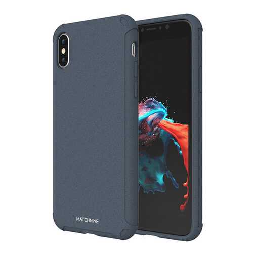 Накладка Matchnine Jello Pebble ENV034 Navy Blue для iPhone X в Евросеть