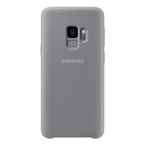 Накладка Samsung Silicone Cover Gray для Galaxy S9 в Евросеть