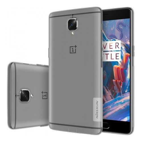 TPU Чехол Nillkin Nature Series для OnePlus 3 / OnePlus 3T Clear Grey в Евросеть