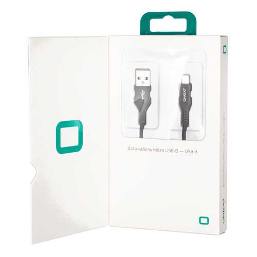 Дата-кабель ONEXT microUSB 1,2м Black в Евросеть