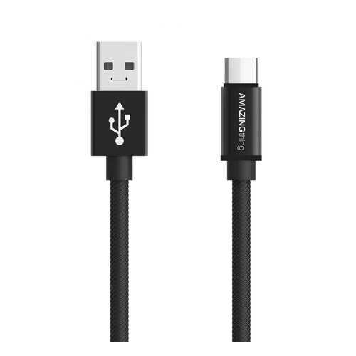 Кабель Amazingthing SupremeLink Ultimate Speed Black USB-Type-C 0.18m 3A в Евросеть