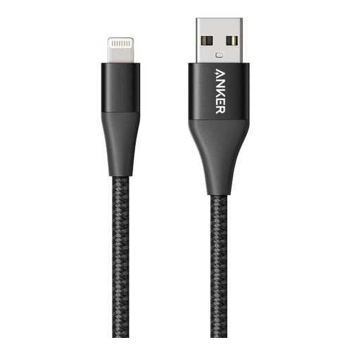 Кабель Anker Powerline+ II with lightning connector 90 см. B2C - UN Black Iteration 1 в Евросеть