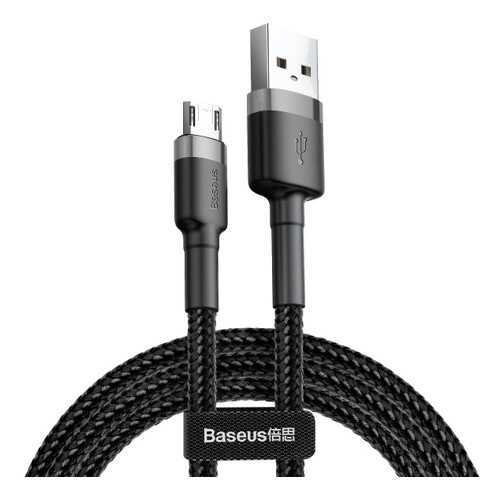 Кабель Baseus Cafule Cable CAMKLF-BG1 microUSB 1m Black в Евросеть