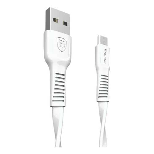 Кабель Baseus microUSB 1м White в Евросеть