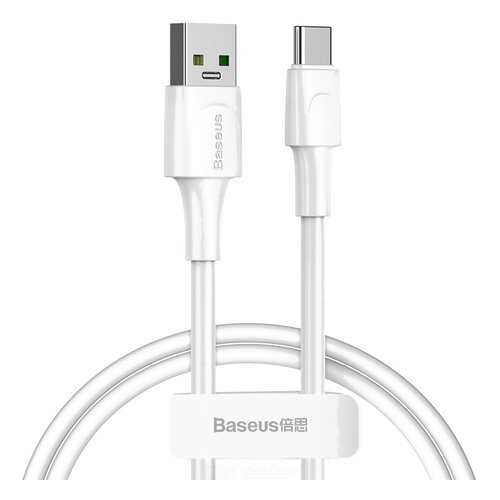 Кабель Baseus USB-Type-C White Quick Charging White 2m 5A в Евросеть