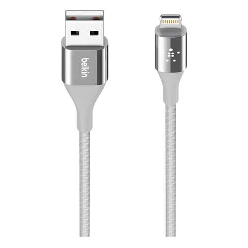 Кабель Belkin F8J207bt04 Lightning 1,2м Silver в Евросеть