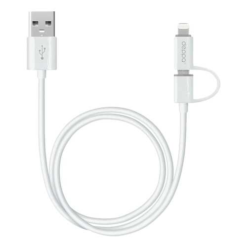 Кабель Deppa 72203 microUSB 1,2м White в Евросеть