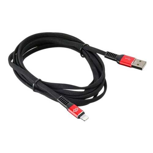 Кабель Digma USB A(m)-Lightning (m) 3м Black в Евросеть