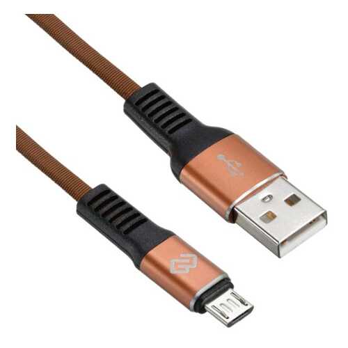 Кабель Digma USB A(m)-micro USB B (m) 1.2м Brown в Евросеть