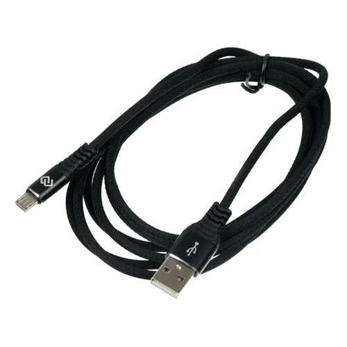 Кабель Digma USB A(m)-micro USB B (m) 2м Black в Евросеть