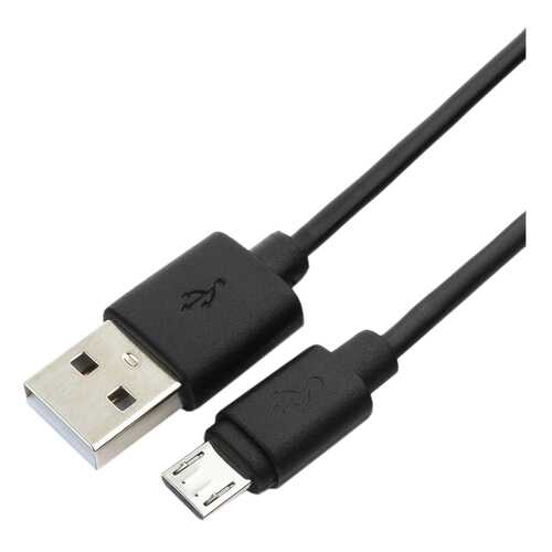 Кабель Гарнизон microUSB 0,5м Black в Евросеть