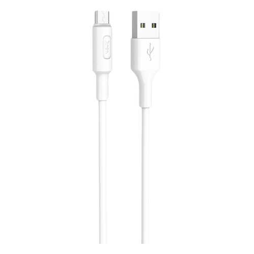 Кабель Hoco X25 microUSB 1м White в Евросеть