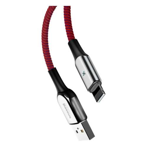 Кабель IP devices Baseus C-shaped Light Intelligent power-off Lightning 1m Red в Евросеть