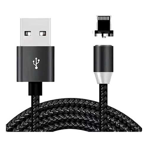 Кабель магнитный Zibelino DC Magnetic USB-USB Lightning (Black) в Евросеть