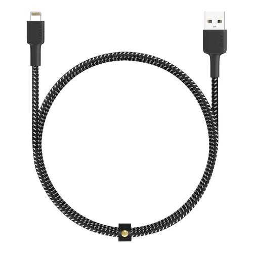 Кабель-переходник Aukey USB to Lightning 2m Black/White (CB-BAL4) в Евросеть