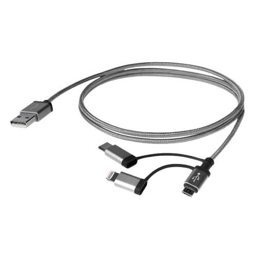 Кабель QUMO 22036 microUSB 1м Silver в Евросеть