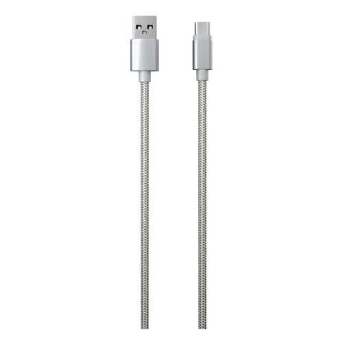 Кабель Red Line USB - Type-C 2.0 neylon, Silver в Евросеть