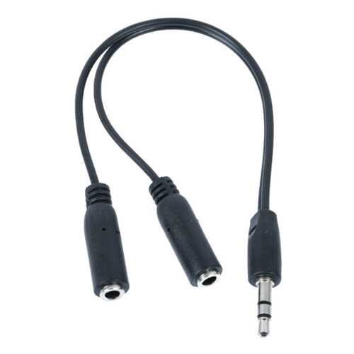 Разветвитель для наушников OLTO AC-150 black 3,5 mm stereo audio - 2x 3,5 mm stereo audio в Евросеть