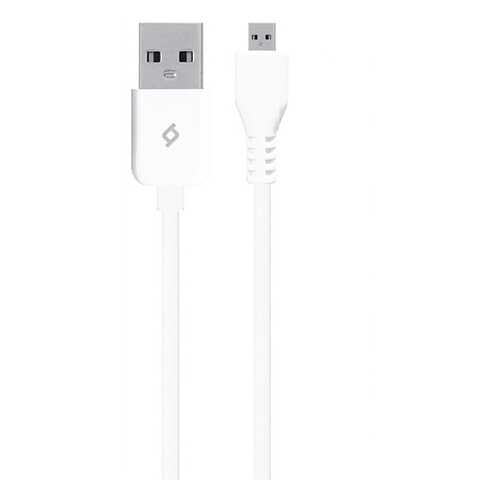 Ttec кабель microUSB 0.3m white в Евросеть