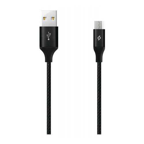 Ttec кабель microUSB alum XXL 3m black в Евросеть