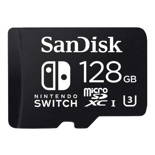 Карта памяти SanDisk Micro SDXC Nintendo Switch SDSQXAO-128G-GN6ZA 128GB в Евросеть