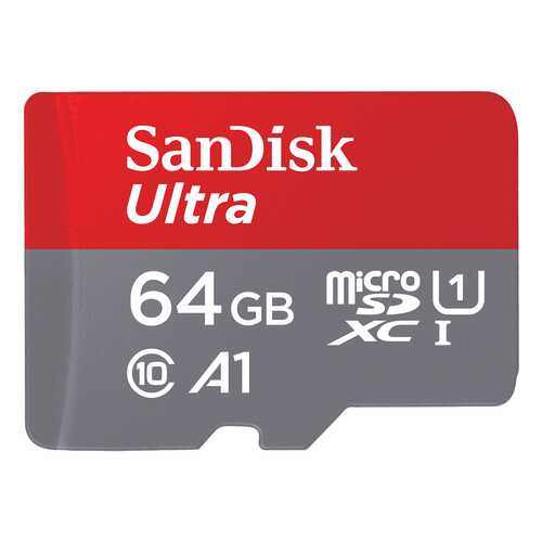 Карта памяти SanDisk Micro SDXC SDSQUAR-064G-GN6MA 64GB в Евросеть