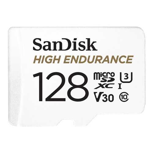 Карта памяти SanDisk microSDXC Class 10 UHS-I U3 V30 High Endurance Video Monitoring Card в Евросеть